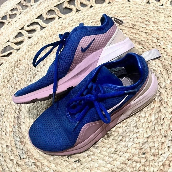 Nike Air Max Motion 2 Womens Blue/Pink Running Shoes Sz 7.5 - Picture 3 of 7